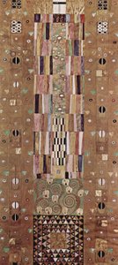 Esquisse pour la frise murale du Palais Stoclet à Bruxelles, Chevalier doré - Gustav Klimt